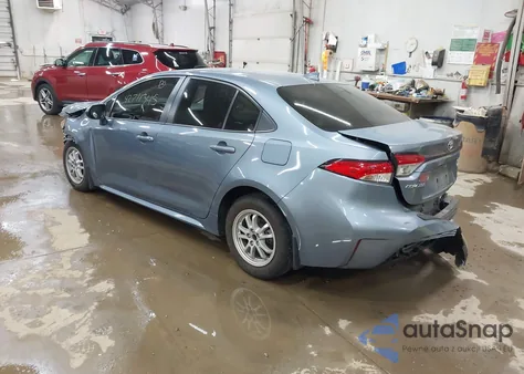 2020 Toyota Corolla Hybrid Le from USA, damaged, VIN JTDEBRBE1LJ013304
